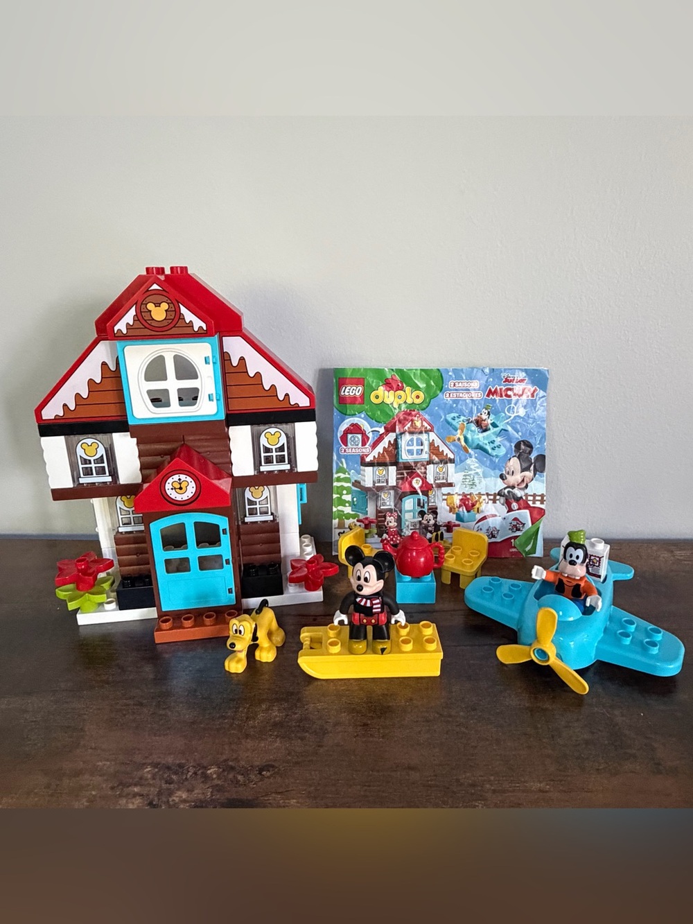Lego Duplo Mickey's Vacation House 10889 (Retired Set)